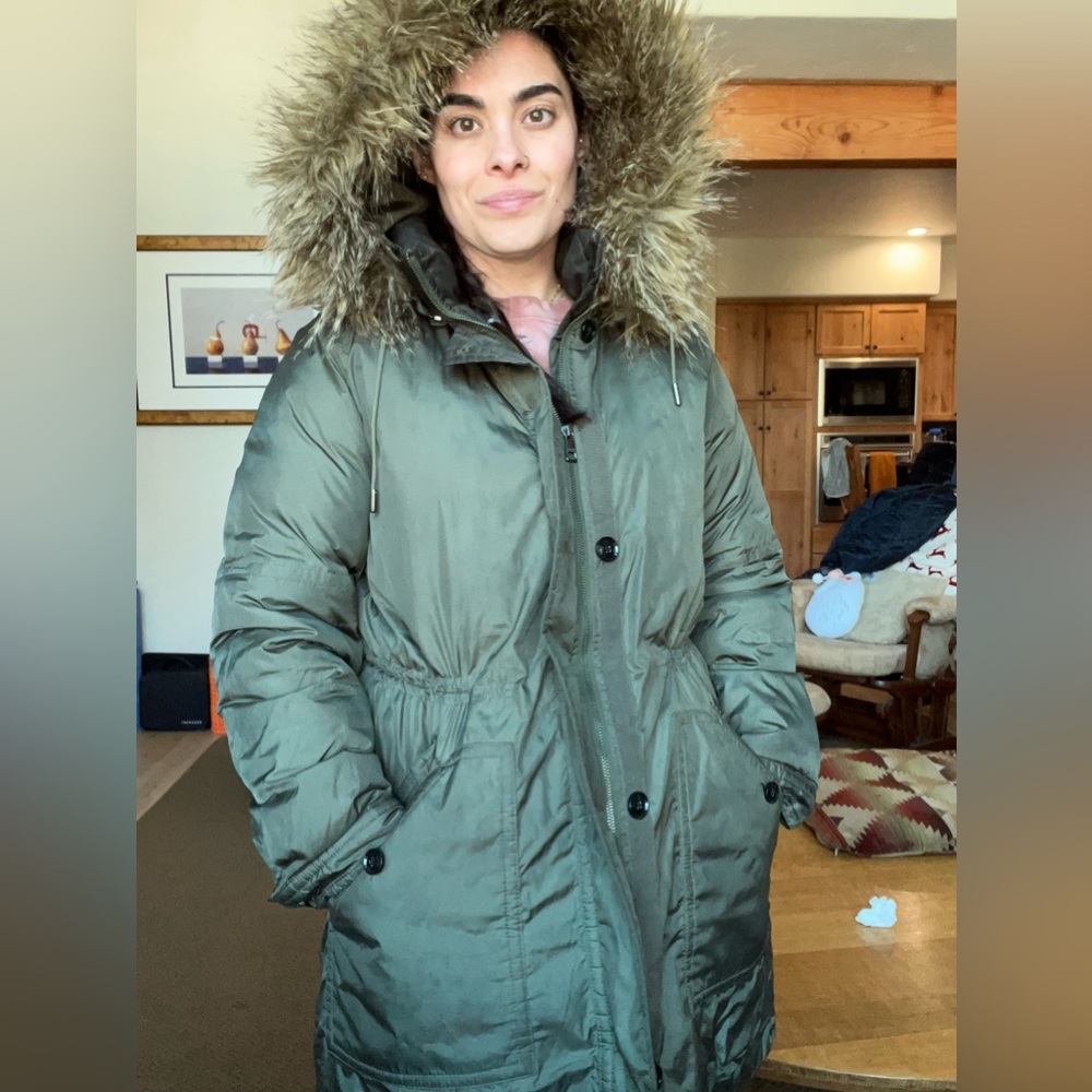 Banana Republic | Winter Jacket | Olive Green | Size Large